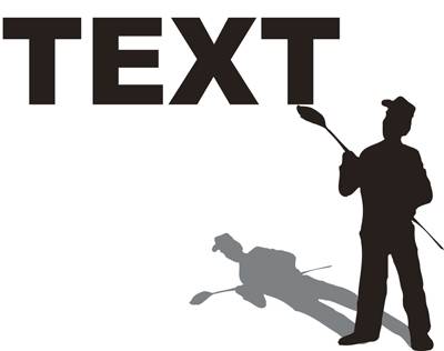 text